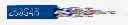 CABLE U/FTP CAT 6A LSZH ELBAC BLEU (Dévidoir 305m)