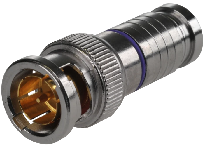 CONNECTEUR BNC A COMPRESSION POUR CABLE iDEF61 ELBAC