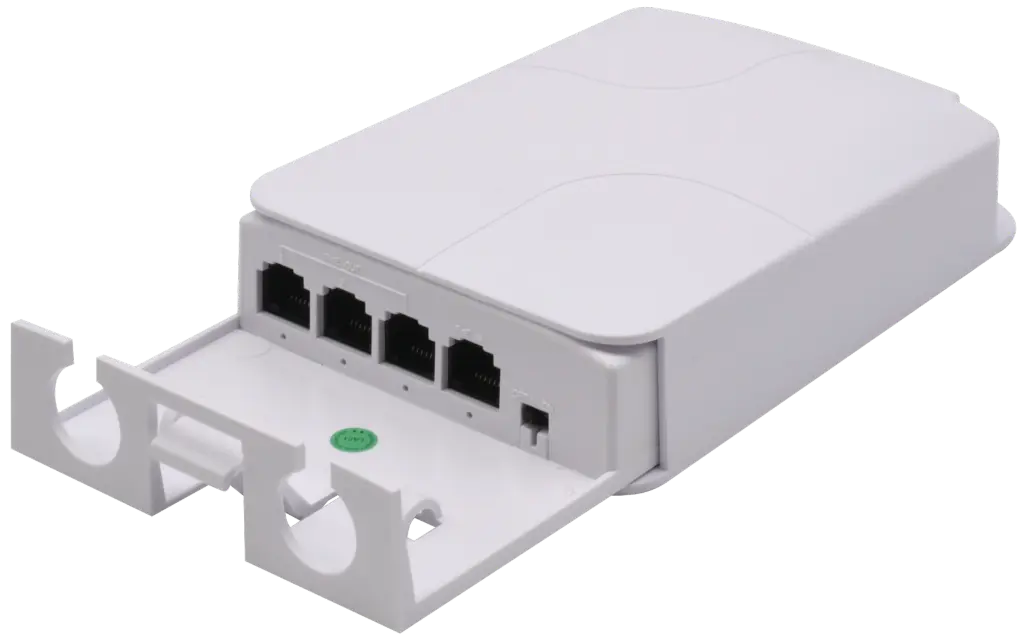 REPETEUR POE/POE+ 1E/3S 100Mbps Boite 1 PC ELBAC