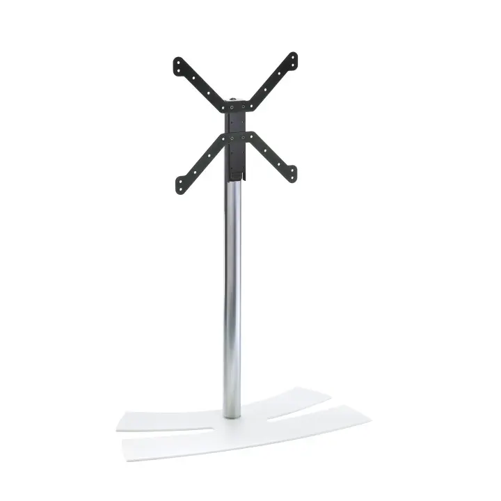 PIED TV BLANC LUX-UP 1050 L, écrans 30"-55" (30kg) ORIENTABLE ERARD
