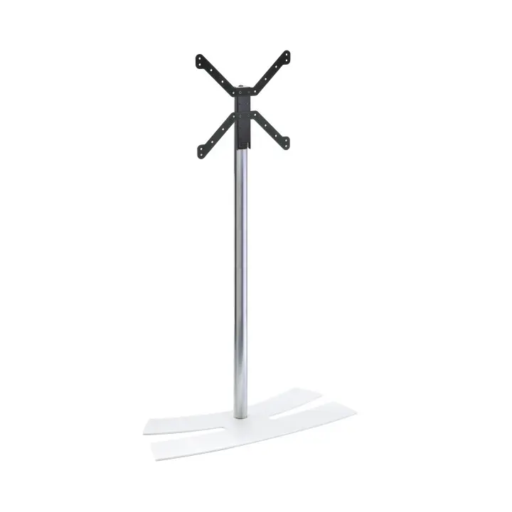 PIED TV BLANC LUX-UP 1400 L, écrans 30"-55" (30 kg) ORIENTABLE ERARD