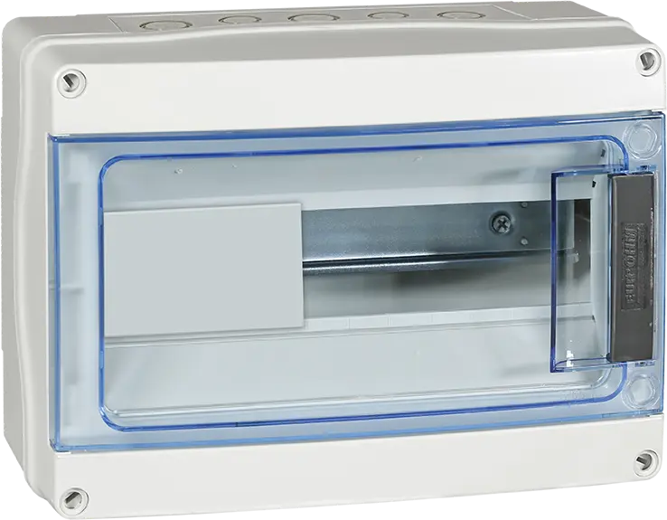 COFFRET  ETANCHE IP 65 IK 07- 12 MODULES 190X268X116 EUR'OHM