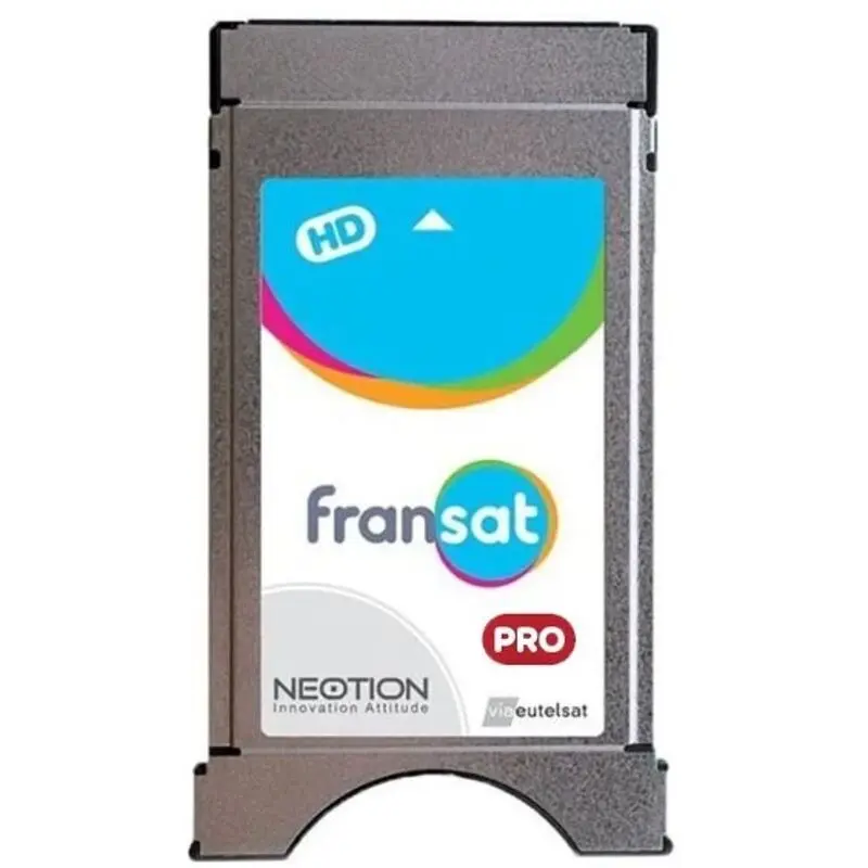 MODULE CAM FRANSAT PRO HD NP4+ VIACCESS  10 SERVICES SANS CARTE FRACARRO