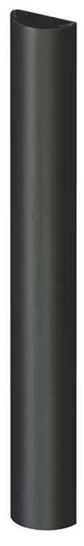 COUVRE CABLE EN ALUMINIUM. Long. 75 cm, 5 x 2,8 cm. NOIR GBS