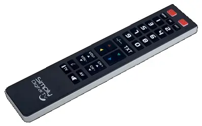 TELECOMMANDE PROGRAMMABLE (par PC)pour 2 APPAREILS (grandes touches) 