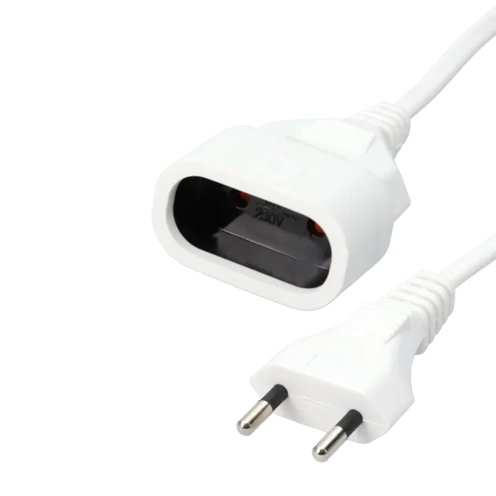RALLONGE ELECTRIQUE 2 POLES 6 A PROTECTION ENFANTS 5 M  ERARD CONNECT
