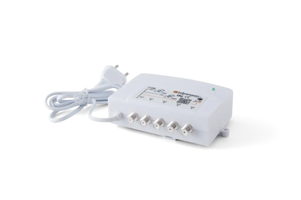 AMPLI D'INTERIEUR 1 ENTREE 4 SORTIES 40-320/470-694MHz DC JOHANSSON