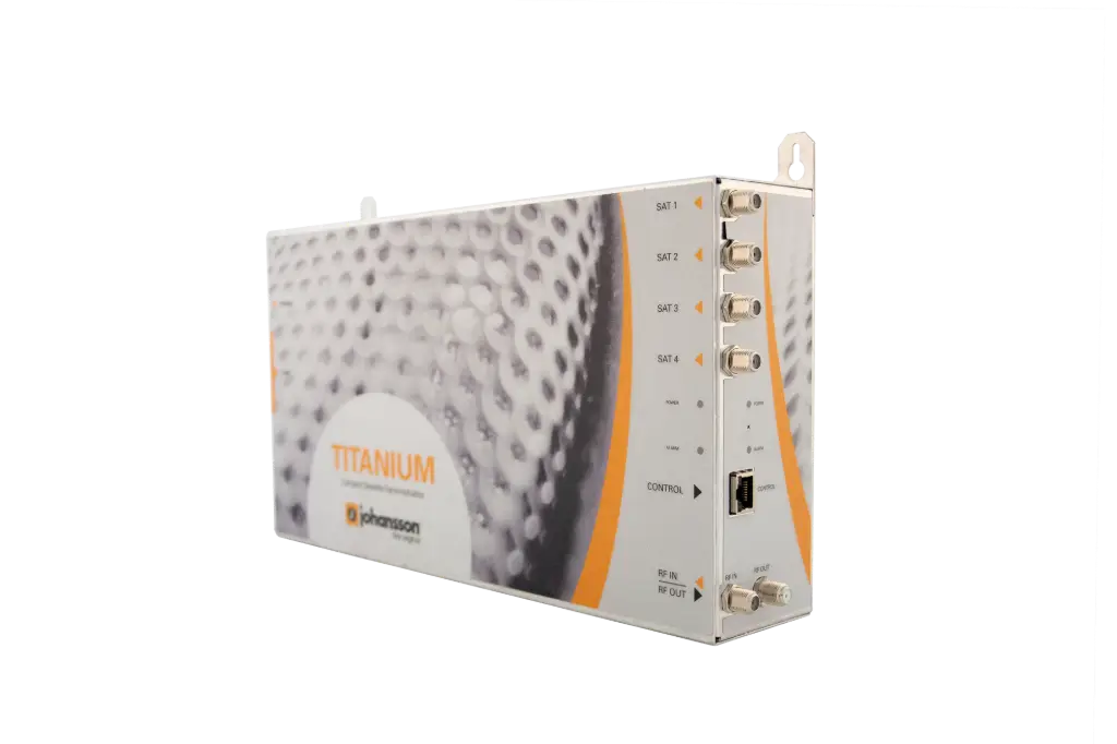 STATION COMPACTE 8 TUNERS QPSK- 4 MUX COFDM JOHANSSON