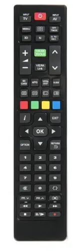 TELECOMMANDE UNIVERSELLE POUR TV PANASONIC SANS PROG. NI CODE MBG