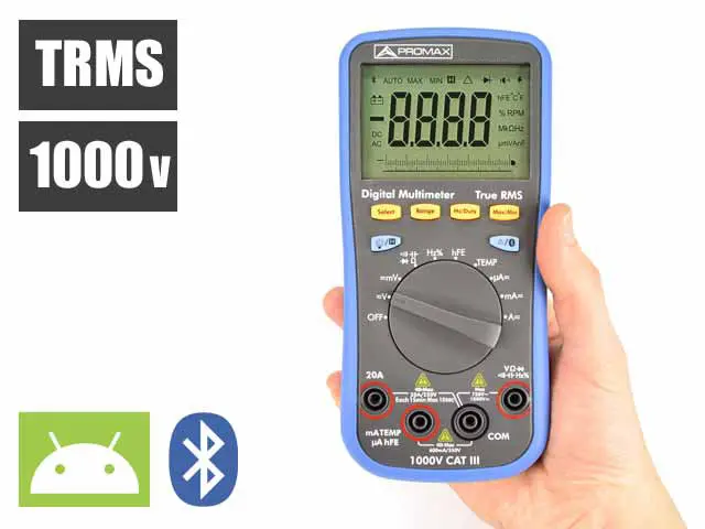 MULTIMETRE NUMERIQUE TRMS PROMAX