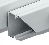 GOULOTTE INSTALLATION AXIS MINI de 2 Mètres  (40 x 25) BLANC OBO