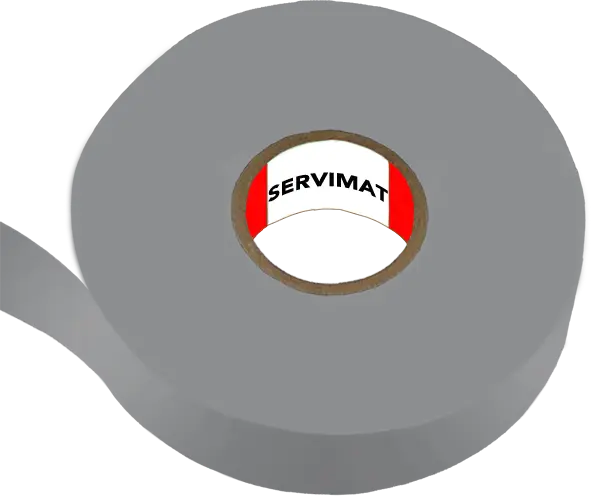 ROULEAU DE SABA PVC 19mm x 20 M GRIS SERVIMAT