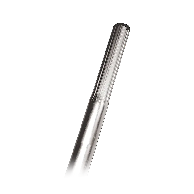 MAT ACIER 2 m Ø 40 mm ZINC BLANC. Livré avec bouchon. TELEVES