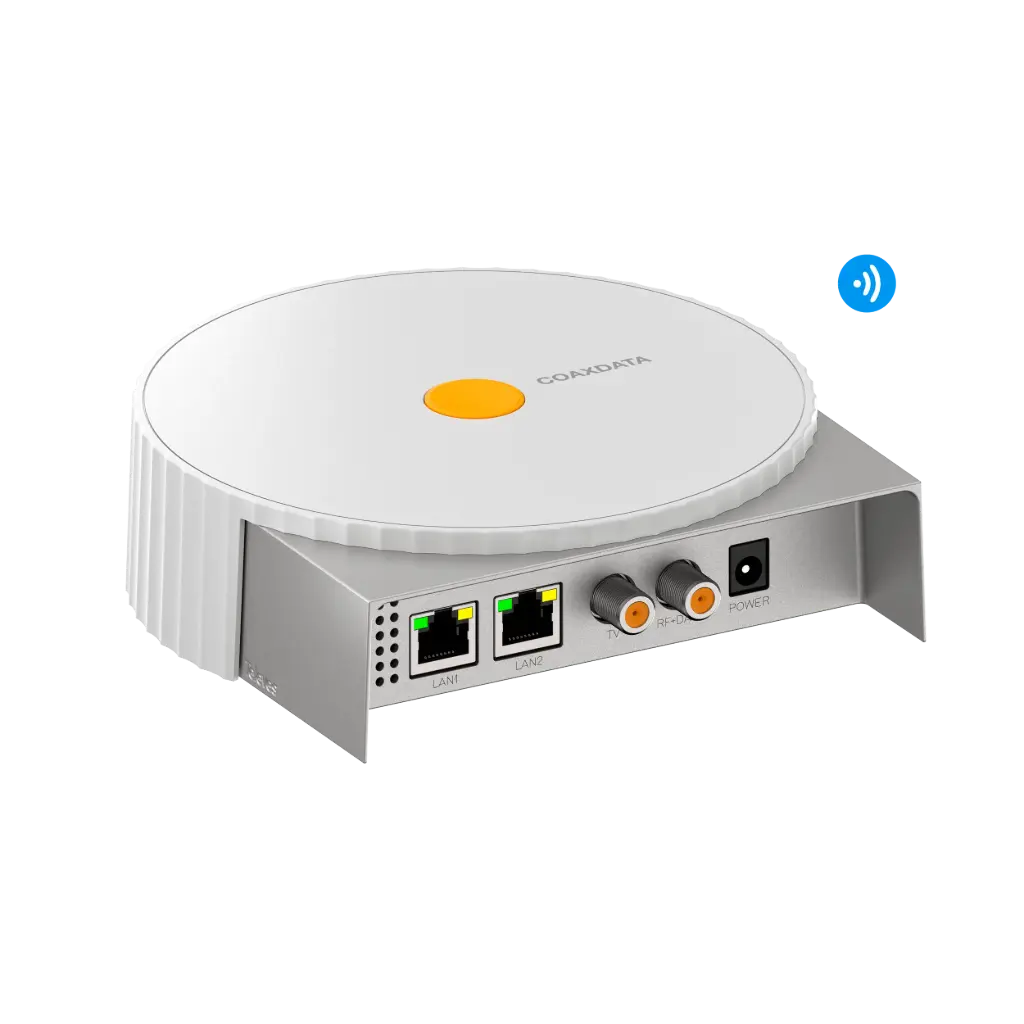 NOEUD COAXDATA  G.hn WIFI+2 X ETH+2 X COAX TELEVES