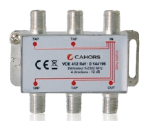 DERIVATEUR 4 VOIES -20 dB CAHORS