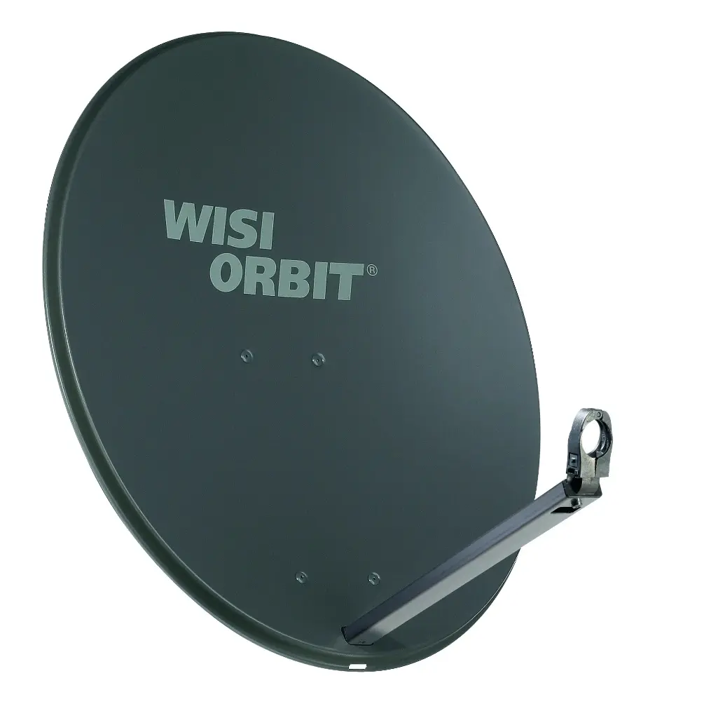 PARABOLE Ø 80 CM ALU ANTHRACITE sans LNB WISI