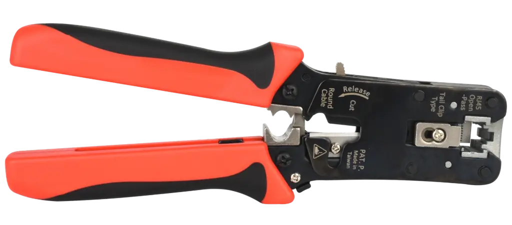PINCE A CONNECTEURS RJ45 FTP CABLE DIAM 7 A 8 - CAT6A - TRAVERSANT ELBAC