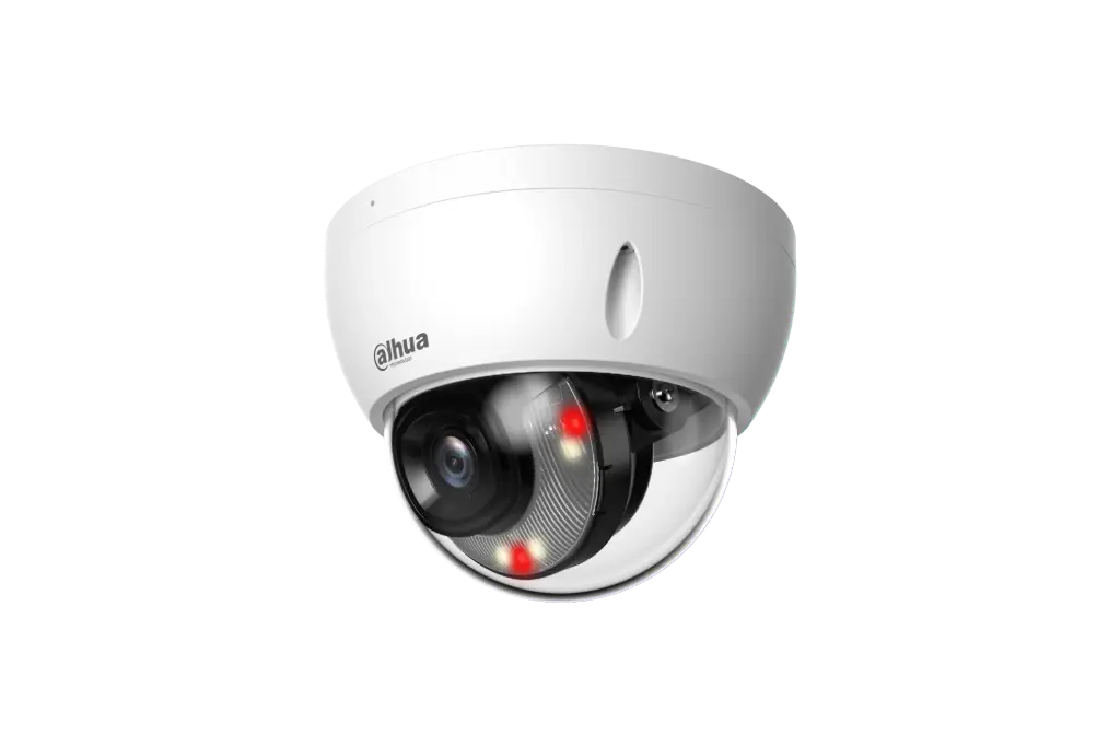 CAMERA DOME IP AV 4MP 2.8 mm IR 30m SMART DUAL LIGHT - WIZSENCE - POE DAHUA 