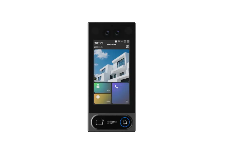 INTERPHONE IP et Wi-Fi pour villa IP65, TCP/IP et Wi-Fi, ALIMENTATION POE DAHUA 
