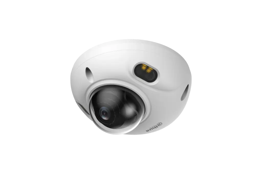 CAMERA MINI DOME IP AV 4MP 2.8mm IR30M POE SMART DUAL LIGHT- AcuPick - WIZSENSE DAHUA 