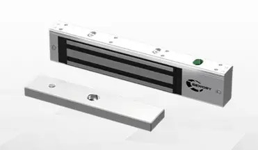 Ventouse applique grise - 300 daN - 12-24V DC - contact SEWOSY