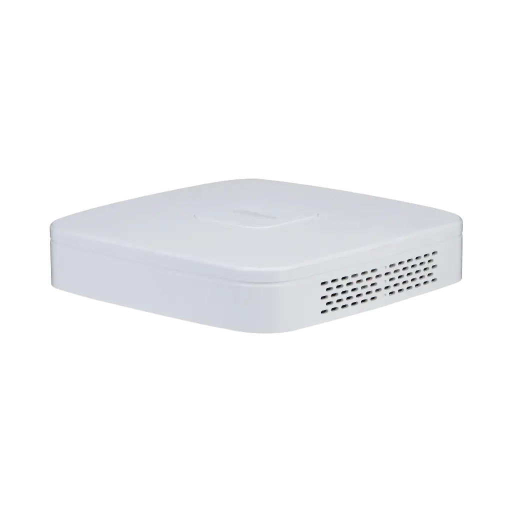 NVR 4 ENTREES POE SMD+ SUPPORTE 1 HDD BLANC DAHUA 