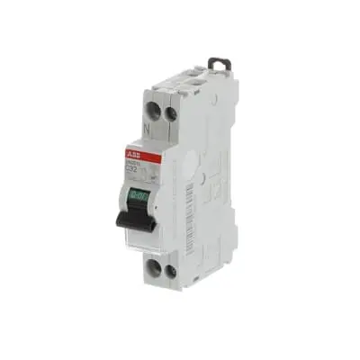 DISJONCTEUR PHASE NEUTRE SN201L A VIS 32 A / 4.5kA (470241) ABB