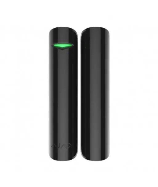 DETECTEUR D'OUVERTURE SANS FIL NOIR DOOR PROTECT+ CAPTEUR DE CHOC AJAX