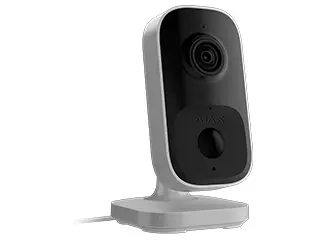 CAMERA INTERIEURE BLANCHE 4MP WIFI ET DETECTEUR DE MOUVEMENT AJAX