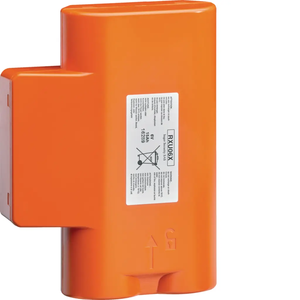 BLOC ALIMENTATION POUR SIRENE EXTERIEURE, 6V-14Ah ATRAL