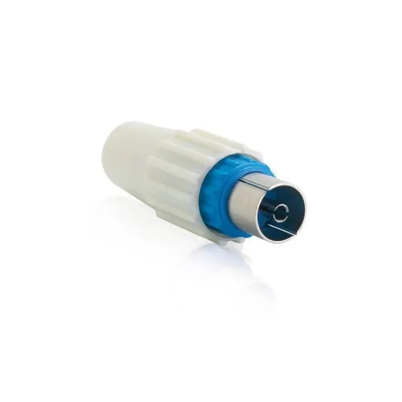 FICHE COAXIALE FEMELLE Ø 9,52 mm LONGUE CAMERA 