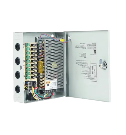 ARMOIRE ALIMENTATION 9 SORTIES 12 VDC 10 A DAHUA