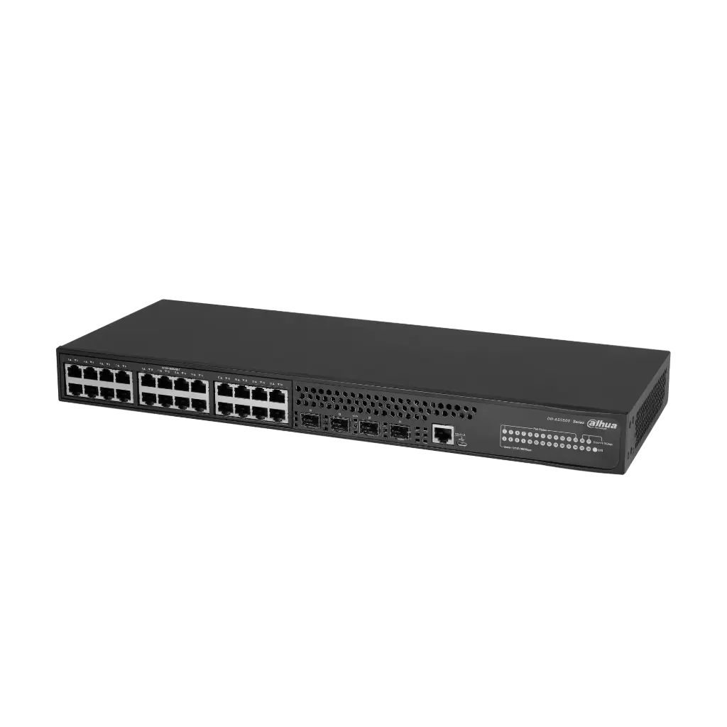 SWITCH  D'AGREGATION 24 PORTS RJ 45+ 4 SFP DAHUA