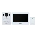 KIT PORTIER HYBRIDE WIFI  VIDEO 2 FILS MONTAGE ENCASTRE DAHUA