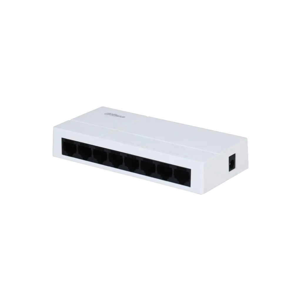SWITCH lite 8 PORTS GIGABIT 10/1000 Mbps NON POE DAHUA