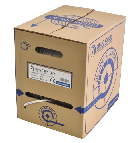 [ELB17VATC250DEV] CABLE COAXIAL Ø 6,8 mm 17VATC A - 3 GHz BLANC - DEVIDOIR 250 m ELBAC