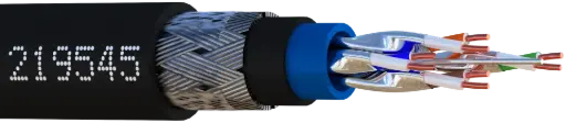 [ELB219545-W3] CABLE U/FTP CAT6A 650MHz SWB PE-ANTI-RONGEUR IMMERGEABLE (Touret 250m) (219545) ELBAC