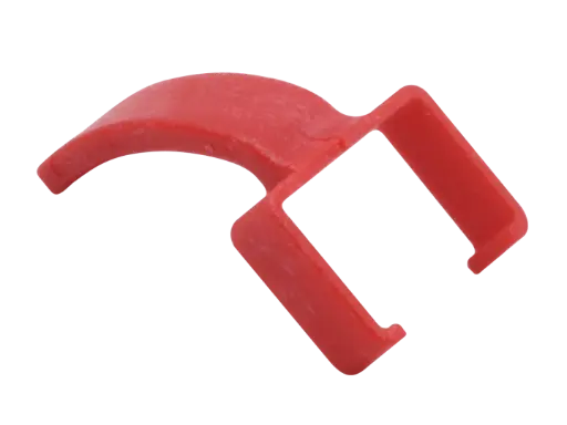 [ELB261644-C30-S05] CLIP ROUGE POUR CORDON RJ45 SACHET DE 50 PIECES ELBAC
