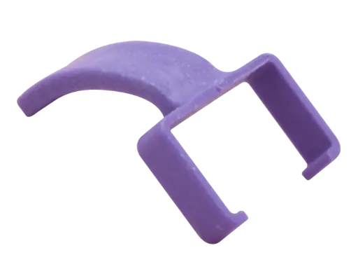 [ELB261644-C45-S05] CLIP VIOLET POUR CORDON RJ45 SACHET DE 50 PIECES ELBAC
