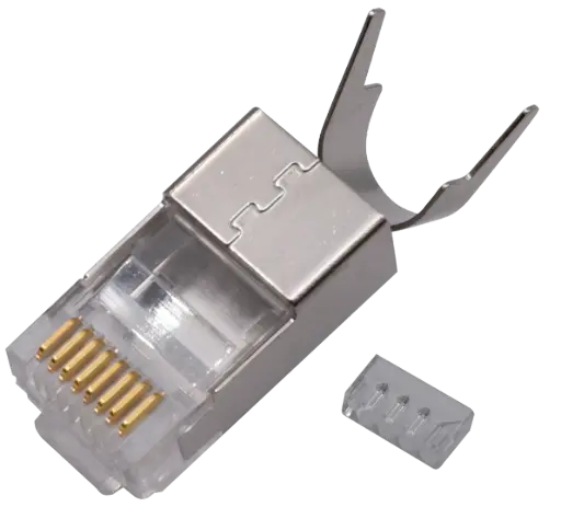[ELB940545-K05] PLUG RJ45 FTP CAT6 2x4C 1.45/8 ELBAC