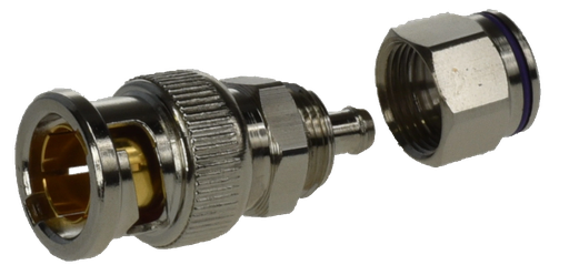 [ELBBNC/SSO-IDEF61] CONNECTEUR BNC MALE A COMPRESSION SANS OUTIL POUR IDEF 61 ELBAC