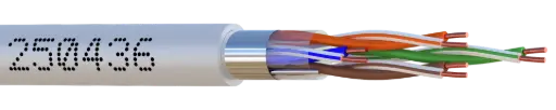 [ELBCAT5LSZH] CABLE FTP CAT 5E LSZH  INTERIEUR GRIS (Dév 305m) (250436)  ELBAC 