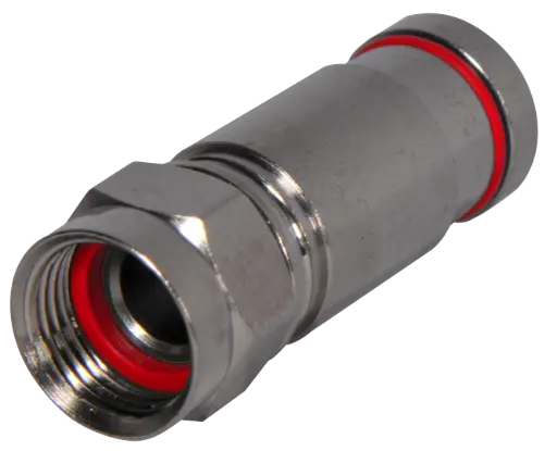 [ELB-FCOMP7.4] CONNECTEUR F A COMPRESSION  Ø 7,4 mm  ELBAC
