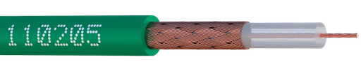 [ELBKX6] CABLE VIDEO KX 6 85 % VERT ELBAC