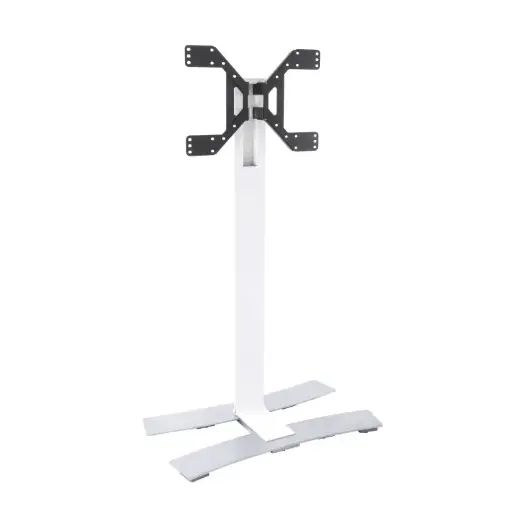 [ERA039060] PIED TV BLANC à ROULETTES, écrans 40"-75" (50 kg) WILL 1600XL ERARD