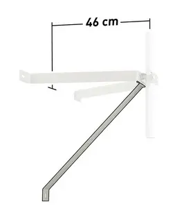 [ERA800871] BRAS DE FORCE avec tige filetée POUR ERA870 et ERA872 ERARD