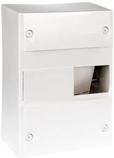 [EUR19004] COFFRET 1 RANGEE 8 MODULES AVEC BORNIER DE TERRE EUROHM