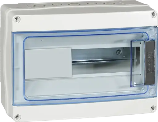 [EUR19114] COFFRET  ETANCHE IP 65 IK 07- 12 MODULES 190X268X116 EUROHM