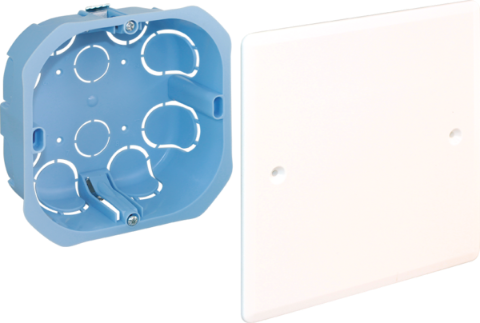 [EUR51002] BOITE DE DERIVATION CLOISON SEICHE 100 x 100 x 40 EUR'OHM