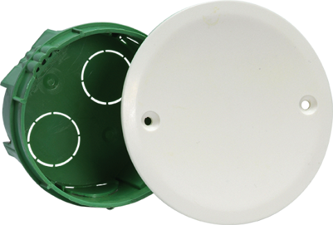 [EUR51101] BOITE DE DERIVATION MURS MACONNES Ø 60 x 40 EUR'OHM